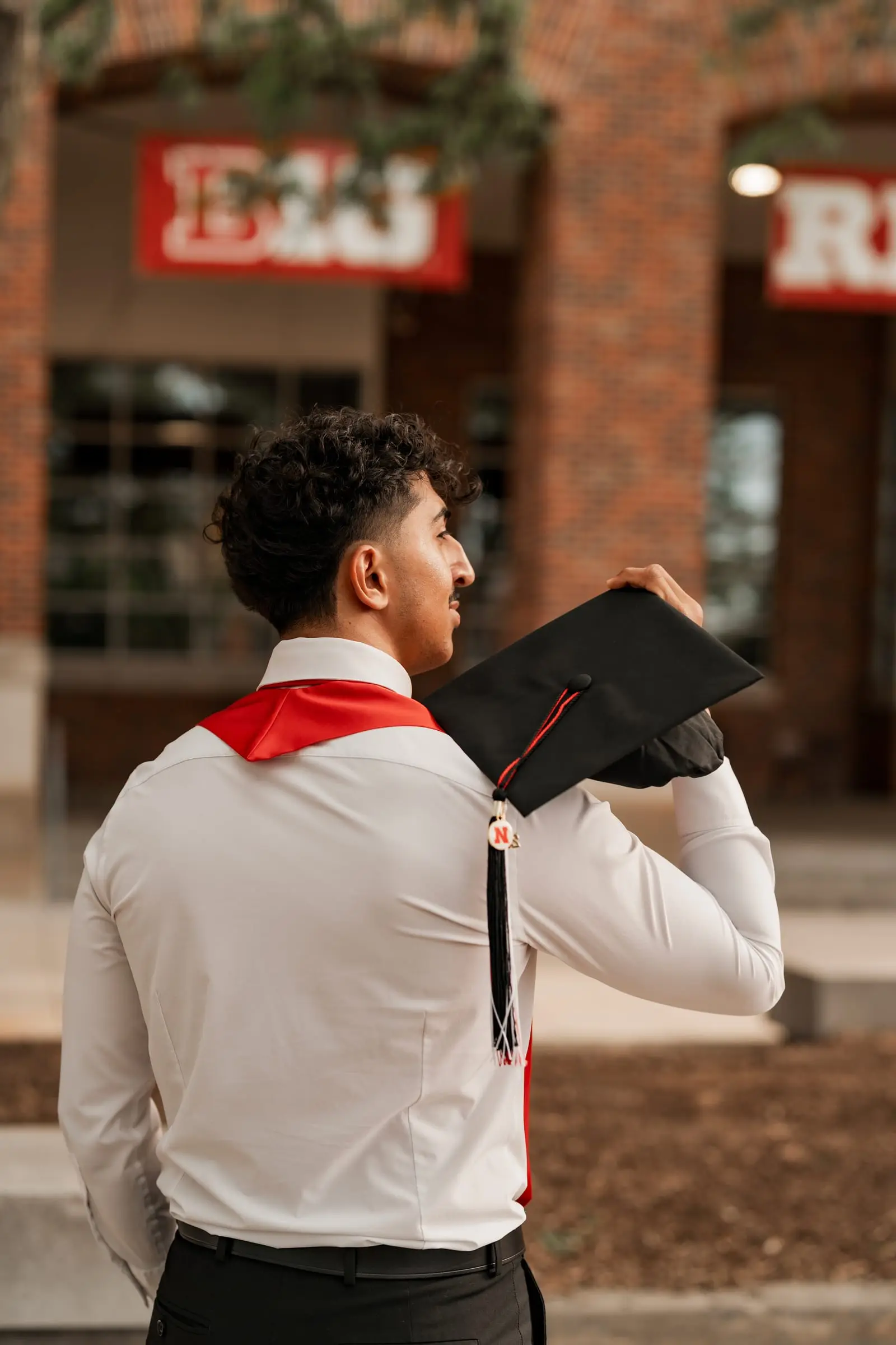 Graduation portrait — Rico — Lincoln, Nebraska
